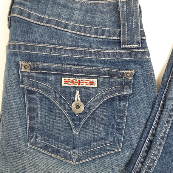Hudson Flared Leg Denim Jeans Size 26 - Picture 6 of 6